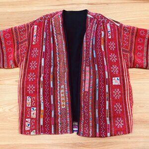 Rare Vintage Antique Hand Embroidered Hmong Coat